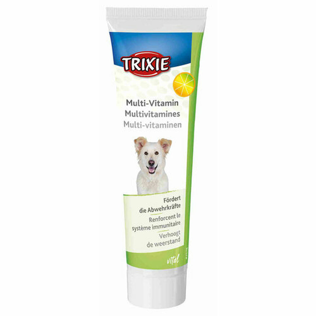 Complejo multivitaminico Trixie detalle del tubo