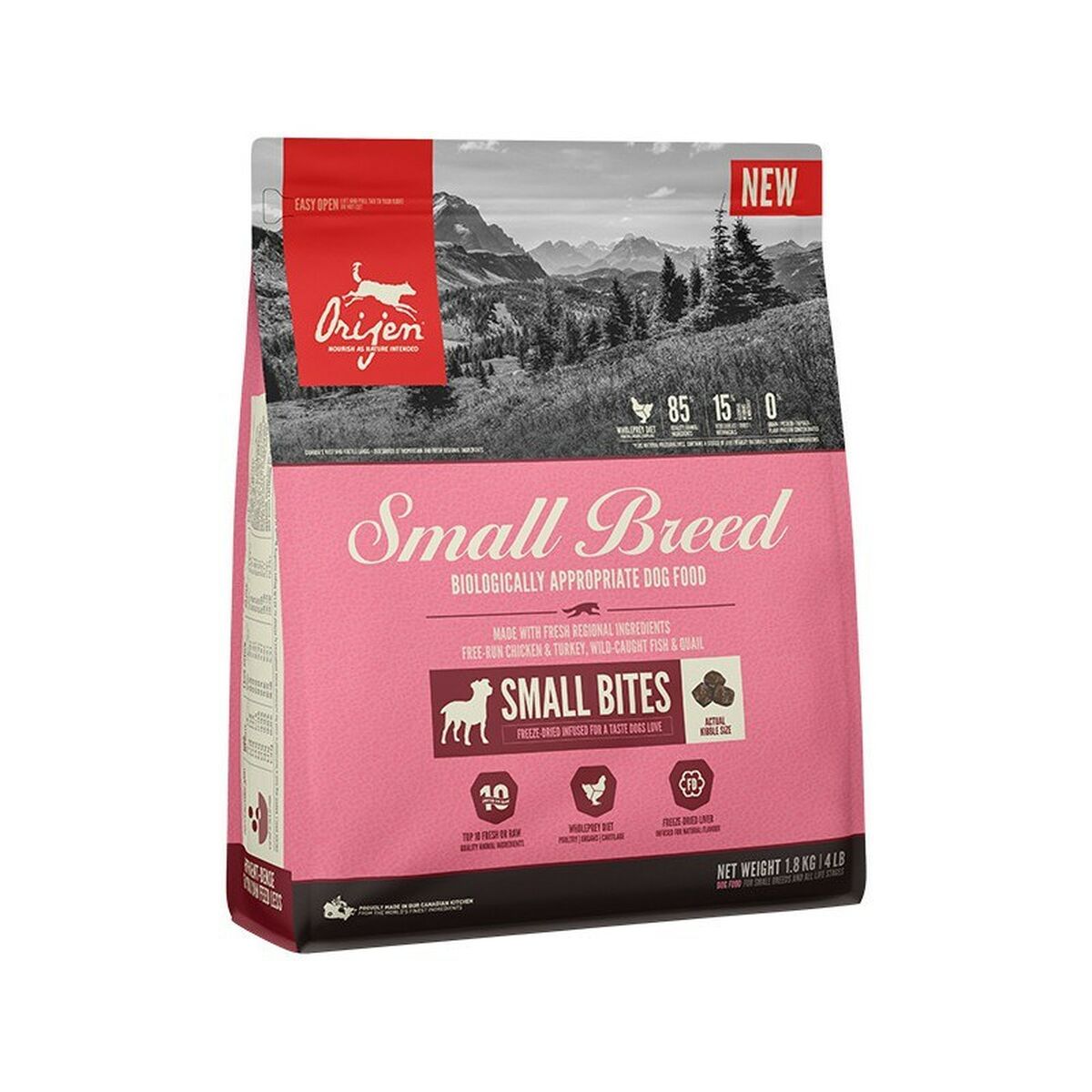 Orijen Small Breed 1,8 kg pienso para razas pequeñas
