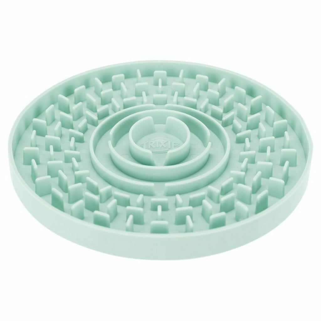 Comedero lamedor antiestrés verde menta de 15 cm