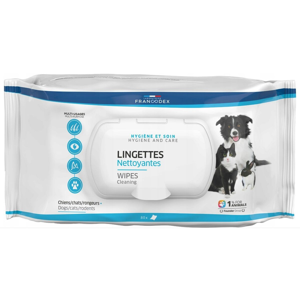 Toallitas Humedas Francodex 80 uds